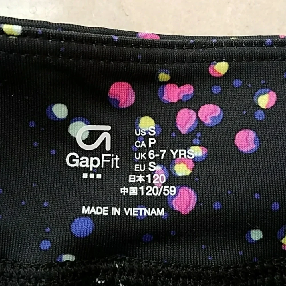 New Gap Fit cropped leggings Girls size Small
